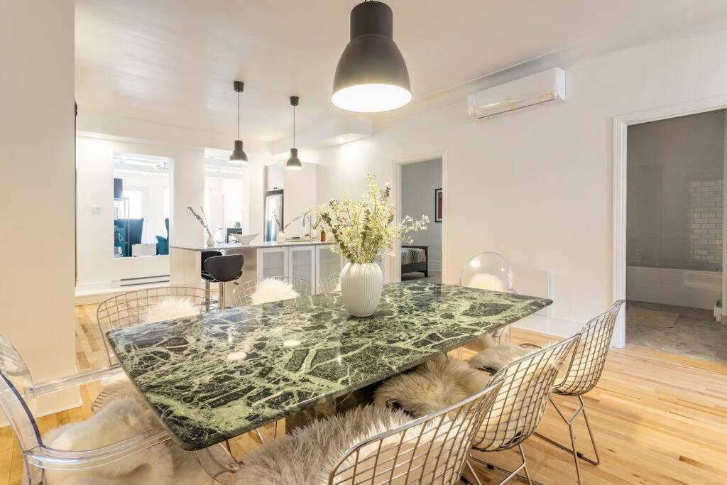 Charm & Luxury Vacation Headquarters To Downtown! Leilighet Montréal Eksteriør bilde